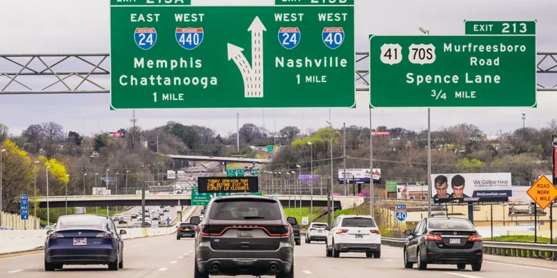 Tennessee advances $9.2 billion toll lane expansion